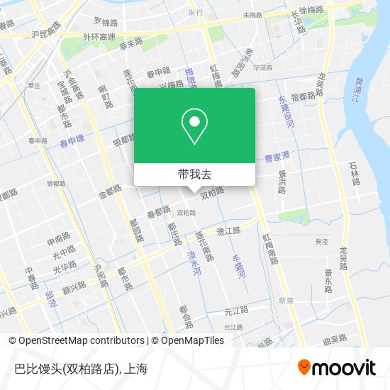 巴比馒头(双柏路店)地图