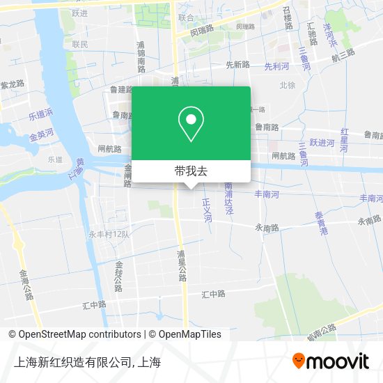 上海新红织造有限公司地图