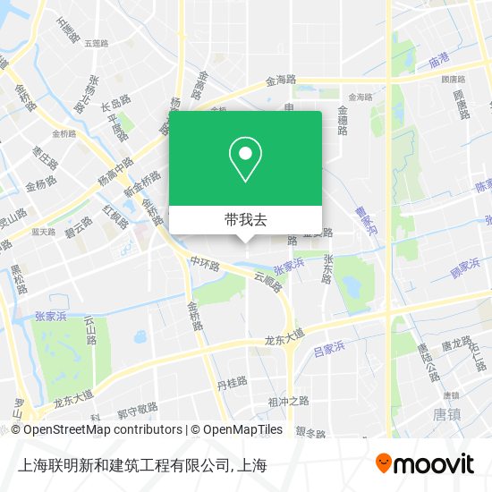上海联明新和建筑工程有限公司地图