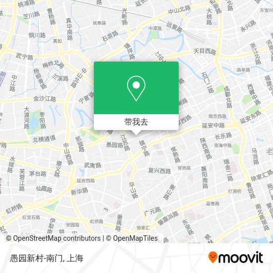 愚园新村-南门地图
