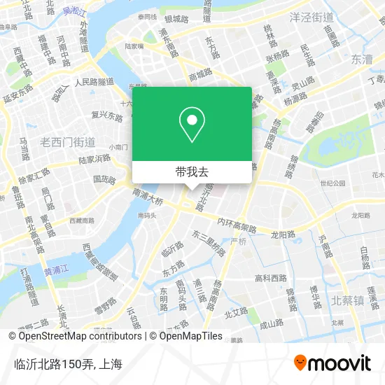 临沂北路150弄地图