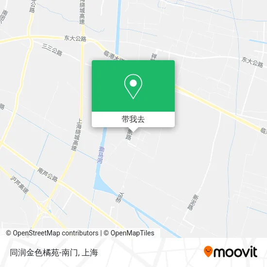 同润金色橘苑-南门地图