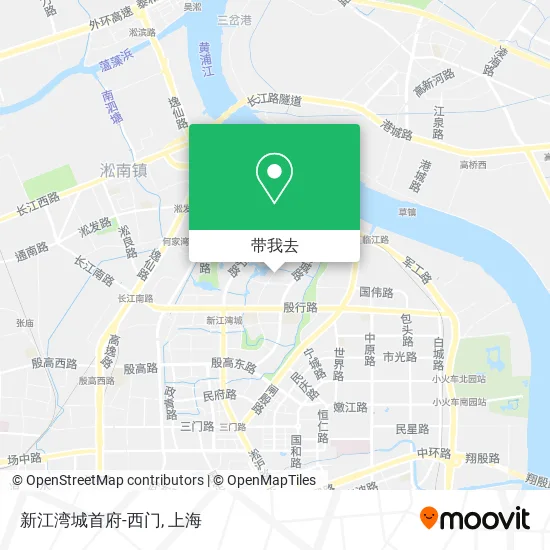 新江湾城首府-西门地图