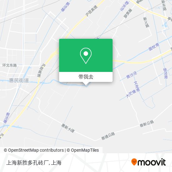 上海新胜多孔砖厂地图