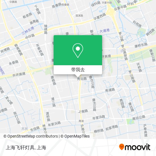 上海飞轩灯具地图