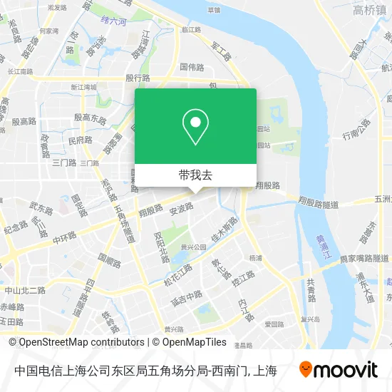 中国电信上海公司东区局五角场分局-西南门地图