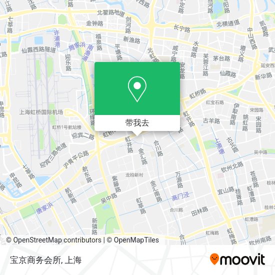 宝京商务会所地图
