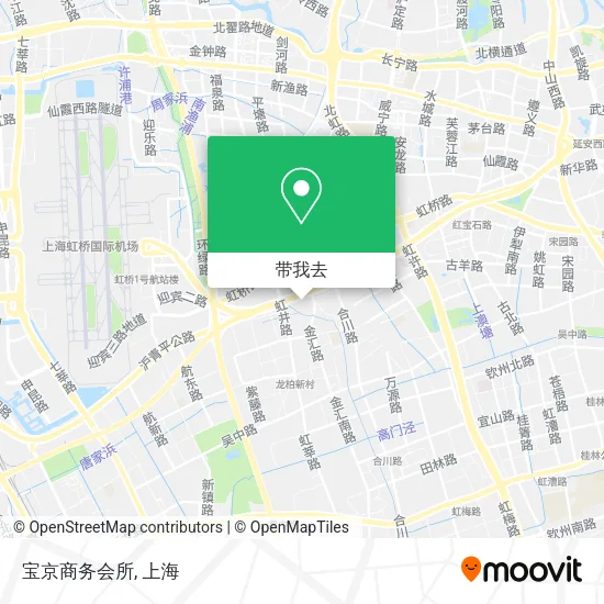 宝京商务会所地图
