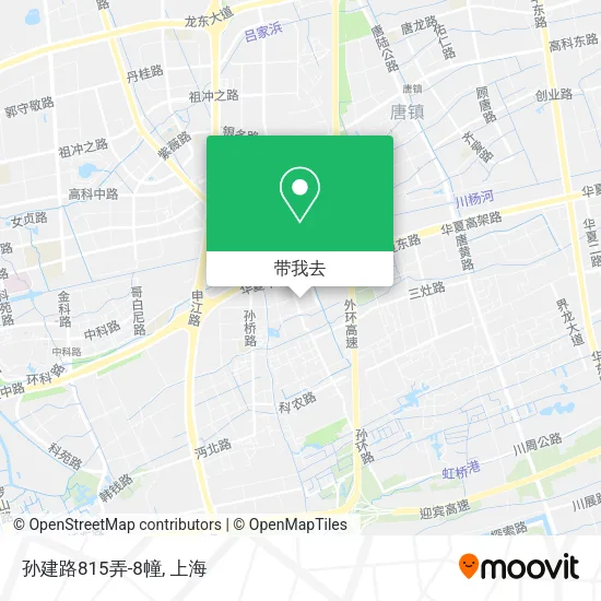 孙建路815弄-8幢地图