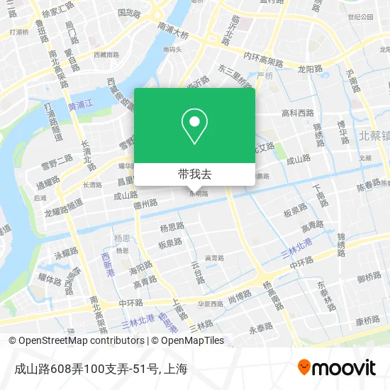 成山路608弄100支弄-51号地图