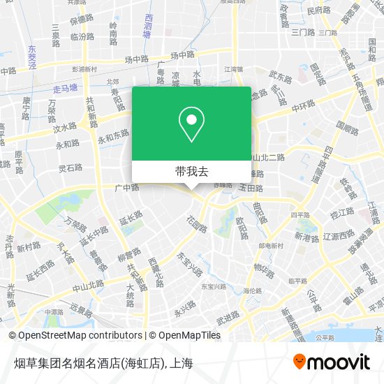 烟草集团名烟名酒店(海虹店)地图