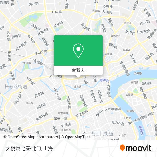 大悦城北座-北门地图