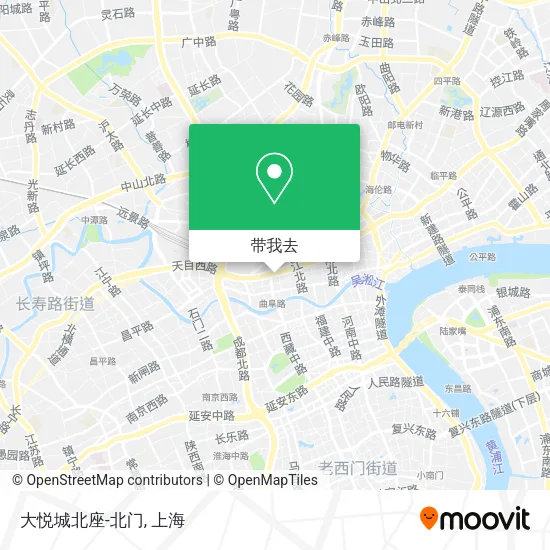 大悦城北座-北门地图