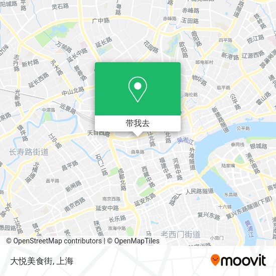 大悦美食街地图