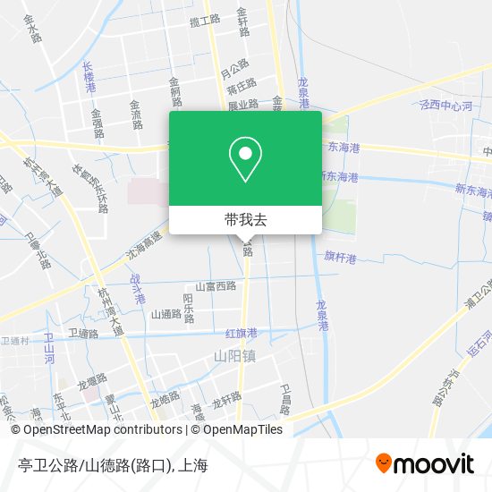 亭卫公路/山德路(路口)地图