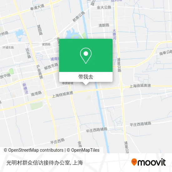 光明村群众信访接待办公室地图