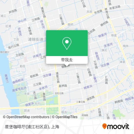 星堡咖啡厅(浦江社区店)地图