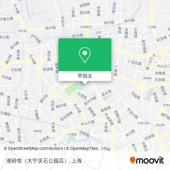 潮府馆（大宁灵石公园店）地图