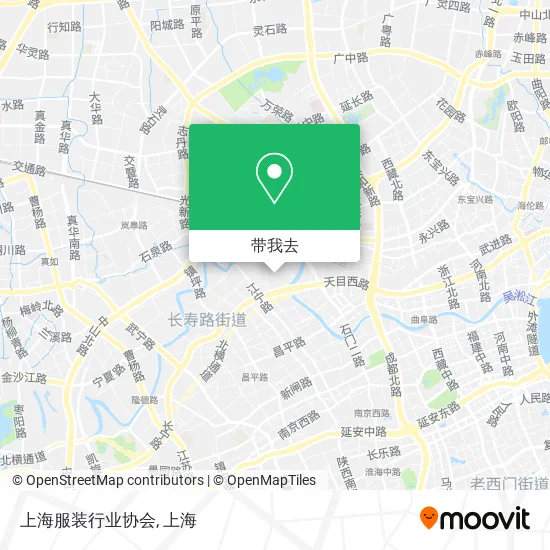 上海服装行业协会地图