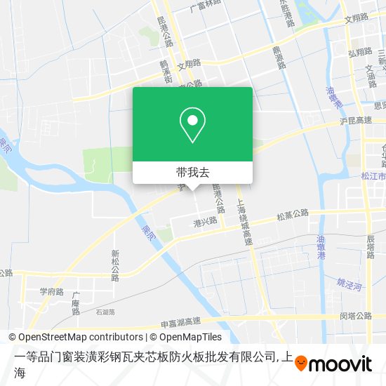 一等品门窗装潢彩钢瓦夹芯板防火板批发有限公司地图