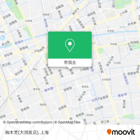 御木梵(大润发店)地图