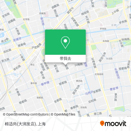 棉适尚(大润发店)地图