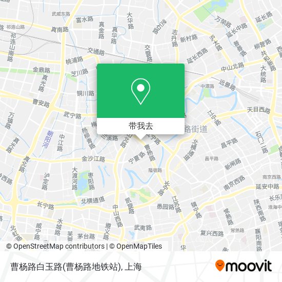 曹杨路白玉路(曹杨路地铁站)地图