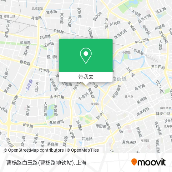 曹杨路白玉路(曹杨路地铁站)地图