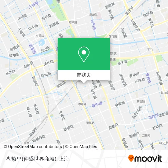 盘热里(仲盛世界商城)地图