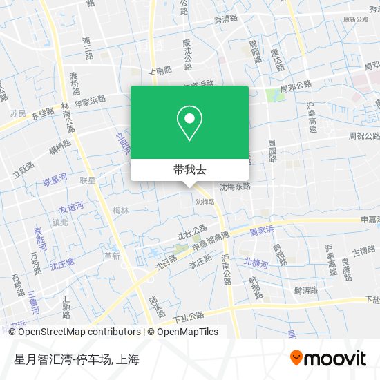 星月智汇湾-停车场地图