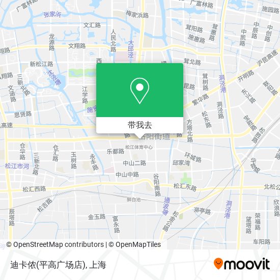 迪卡侬(平高广场店)地图