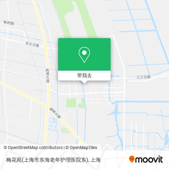 梅花苑(上海市东海老年护理医院东)地图