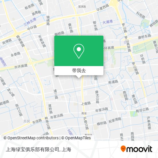 上海绿宝俱乐部有限公司地图