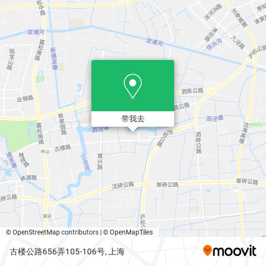 古楼公路656弄105-106号地图