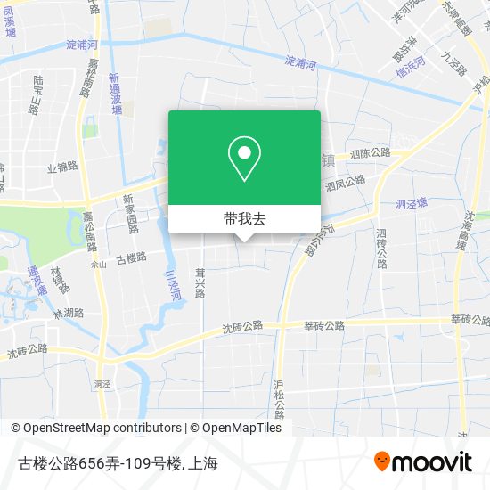 古楼公路656弄-109号楼地图