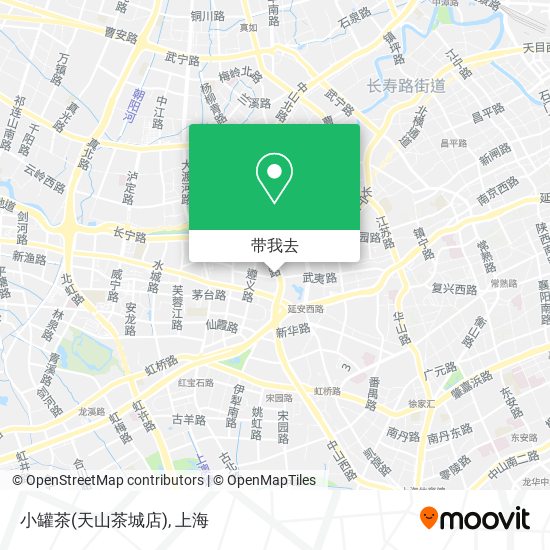 小罐茶(天山茶城店)地图