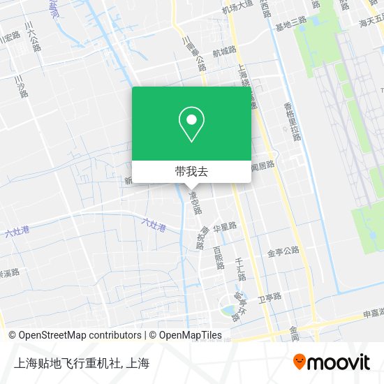上海贴地飞行重机社地图