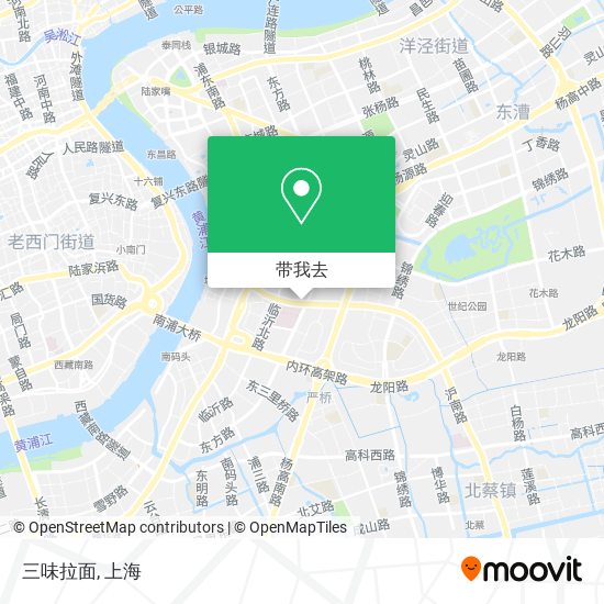 三味拉面地图