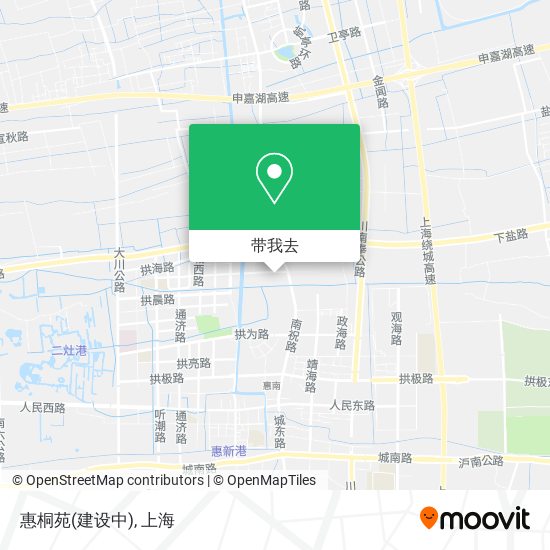 惠桐苑(建设中)地图