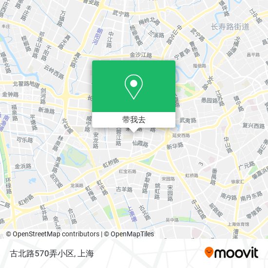 古北路570弄小区地图