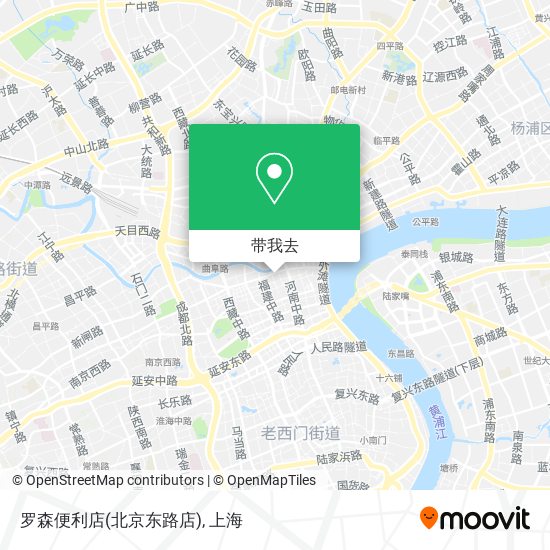 罗森便利店(北京东路店)地图