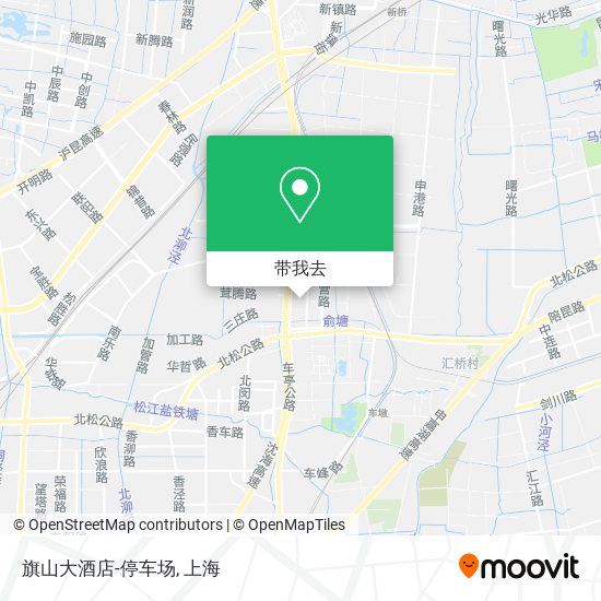 旗山大酒店-停车场地图