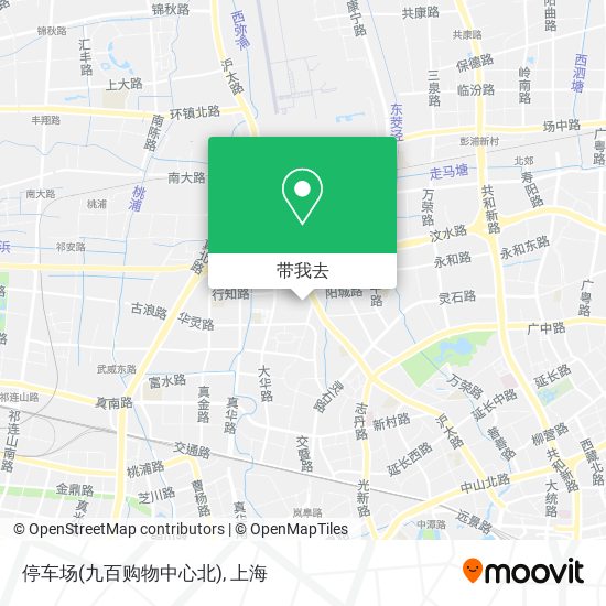 停车场(九百购物中心北)地图