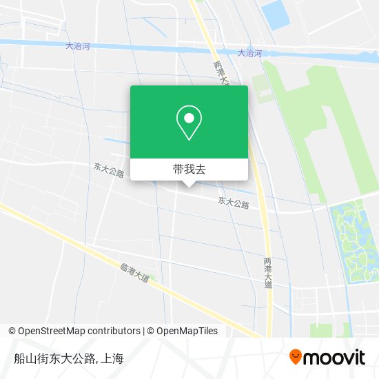 船山街东大公路地图