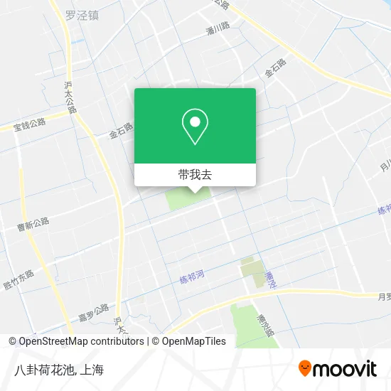 八卦荷花池地图