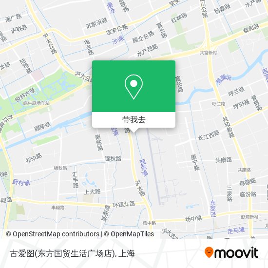 古爱图(东方国贸生活广场店)地图