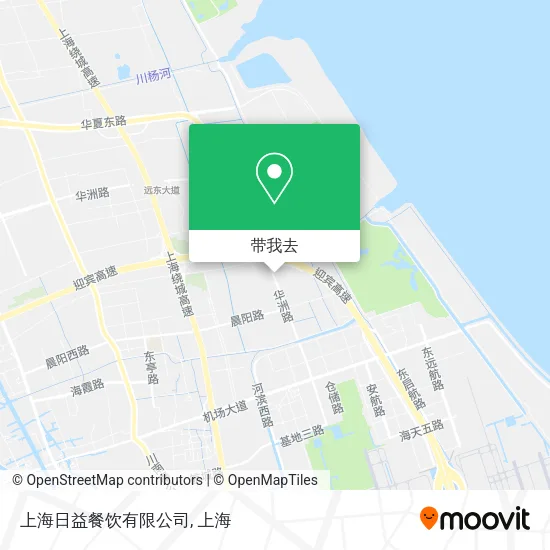上海日益餐饮有限公司地图
