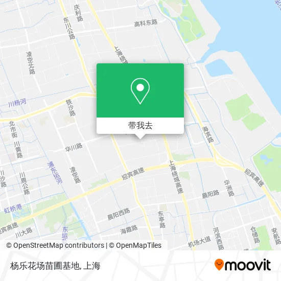杨乐花场苗圃基地地图