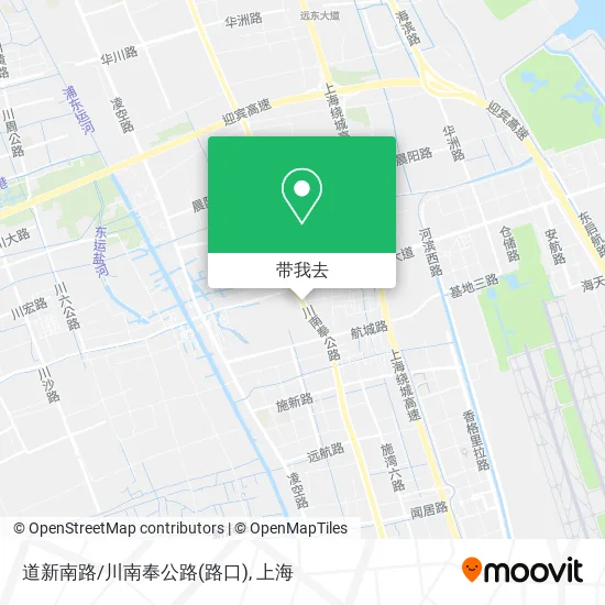 道新南路/川南奉公路(路口)地图