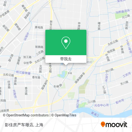 影佳房产车墩店地图